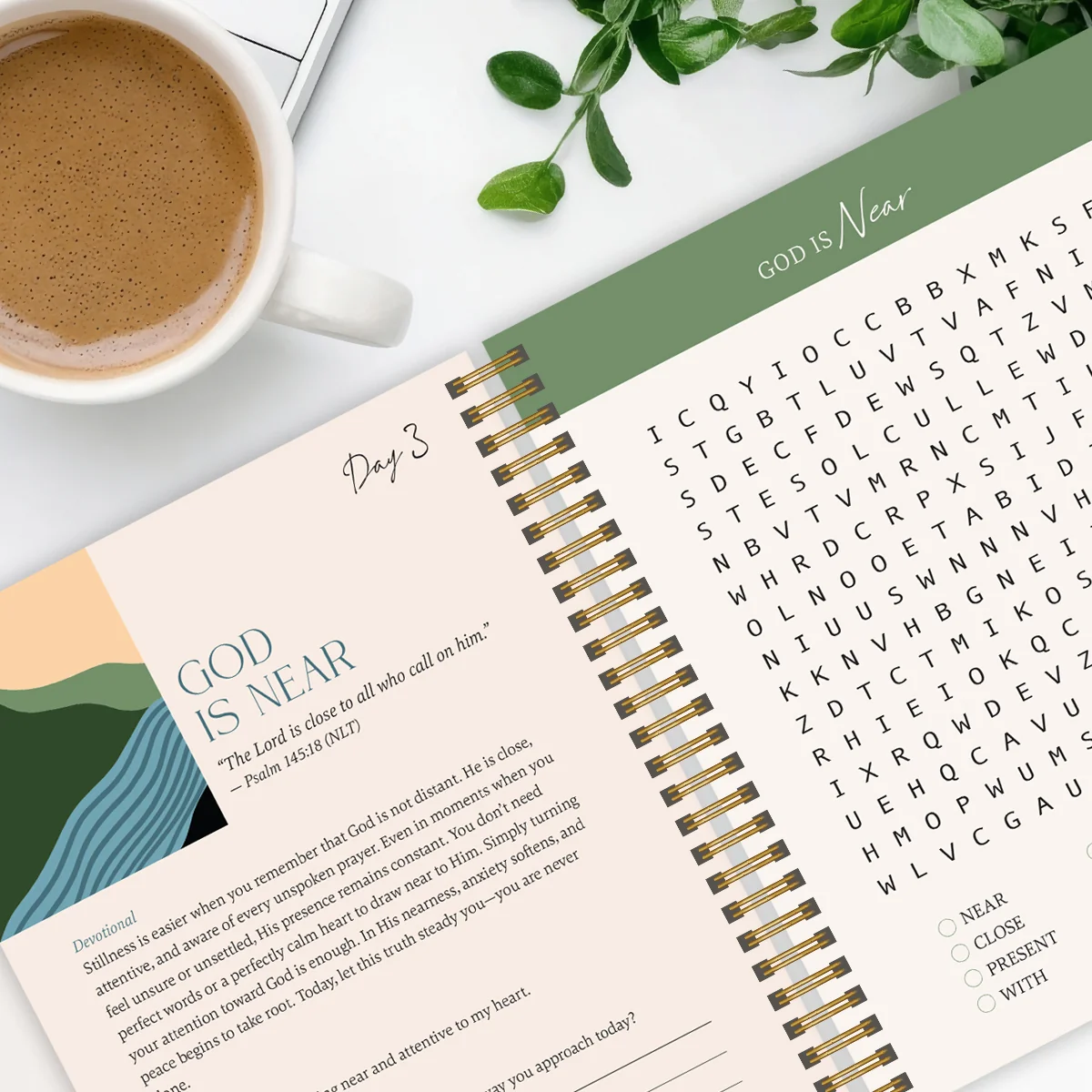 Be Still: Word Search Devotional for Peace & Rest in God - Image 7