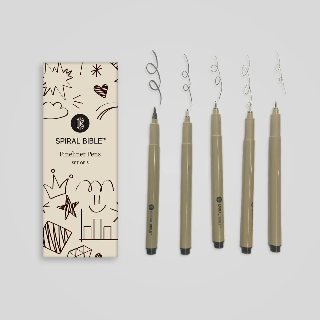 Spiral Bible™ Fineliner Pen Pack - Image 3