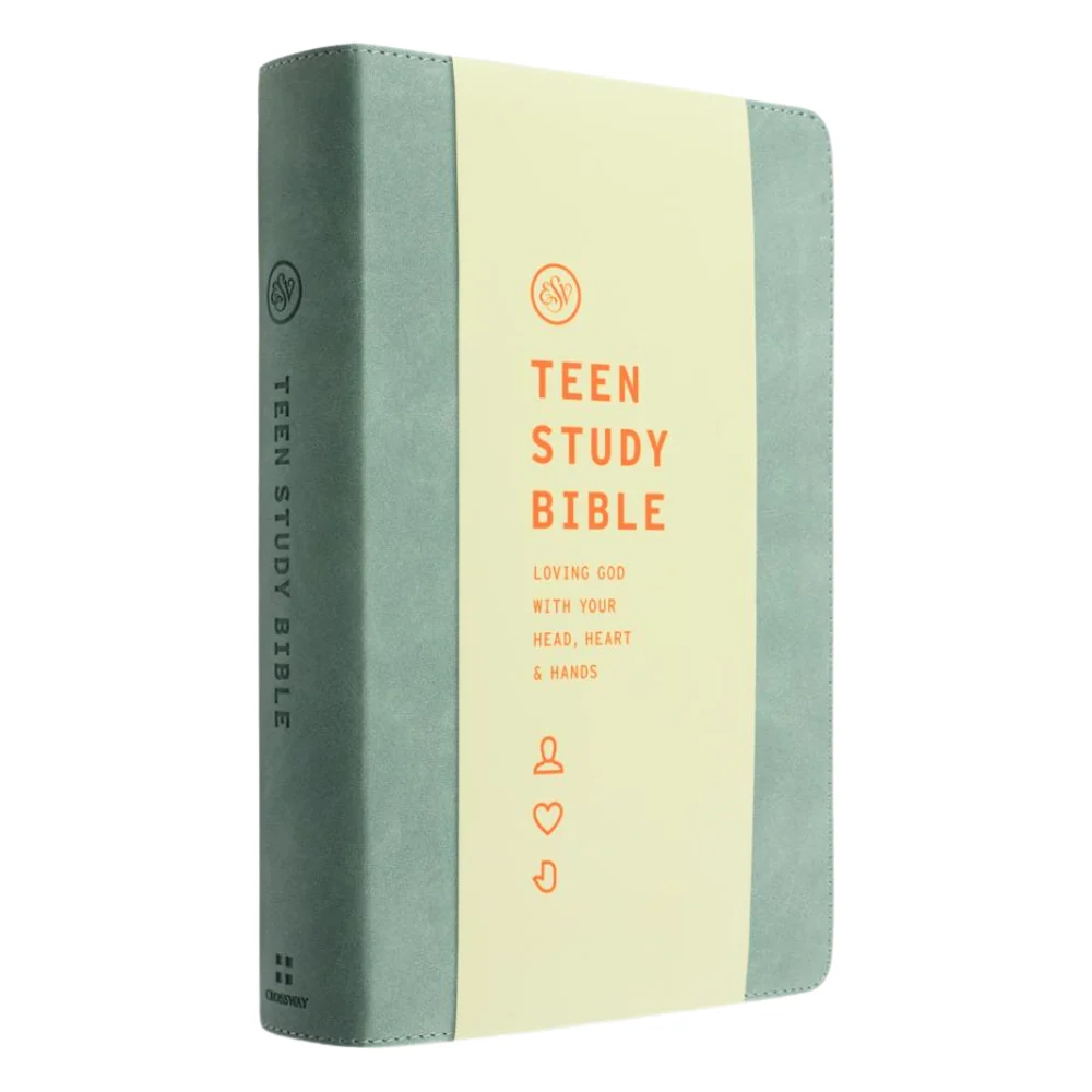 ESV Teen Study Bible, Seaside Blue Leather - Image 7