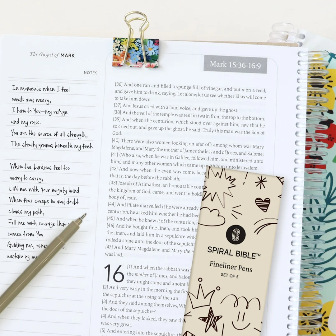 Spiral Bible™ Fineliner Pen Pack - Image 4
