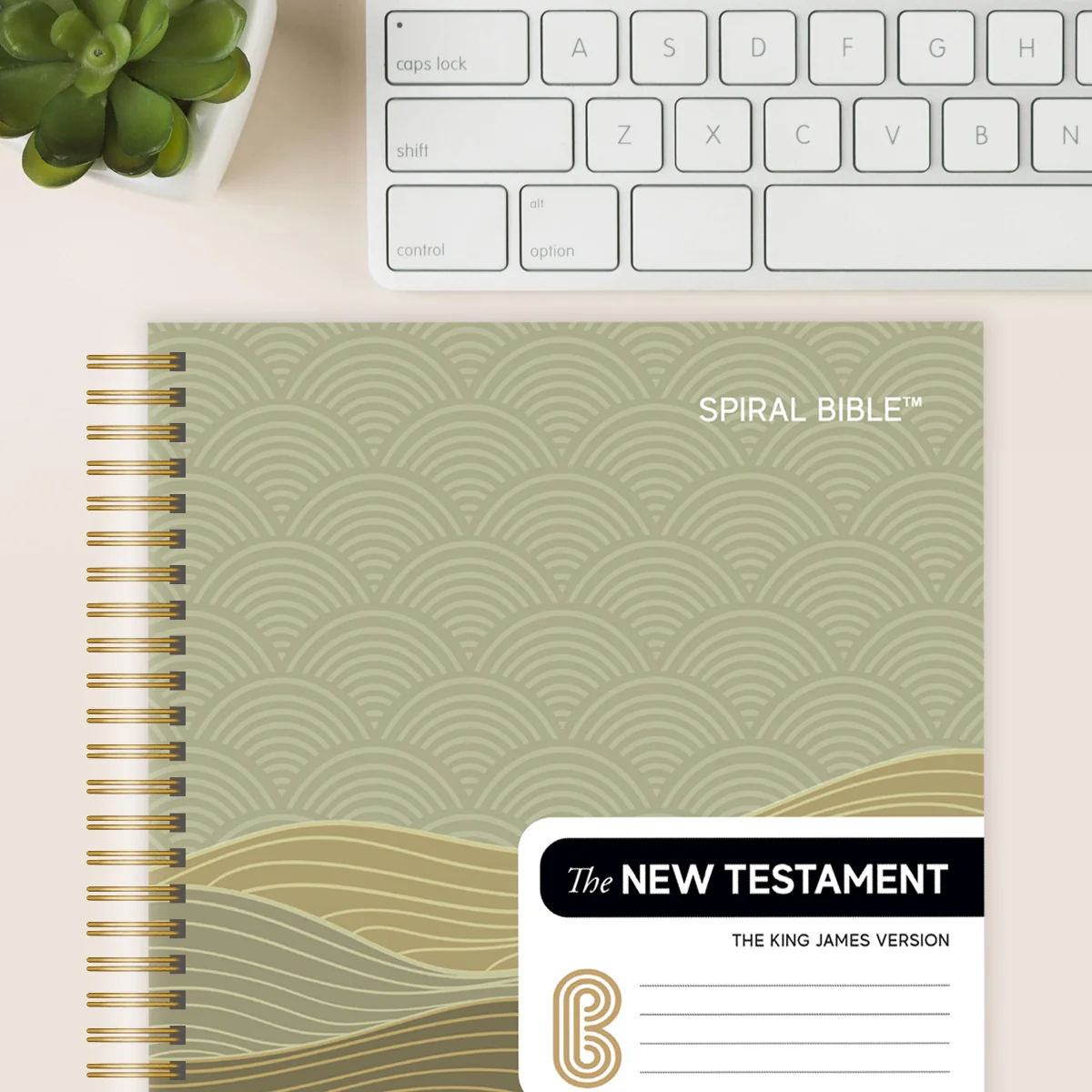 Spiral Bible™ - KJV - New Testament - Tan - Image 4