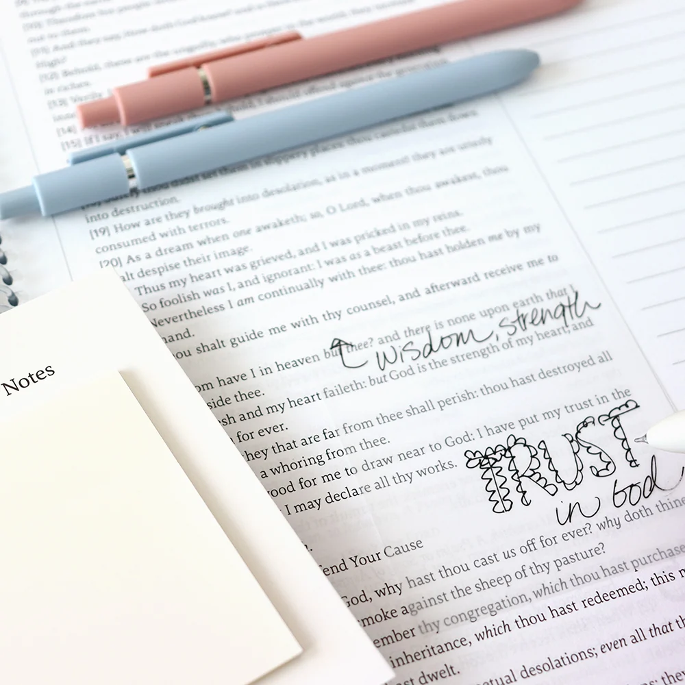 Spiral Bible™ Transparent Sticky Notes - Image 4