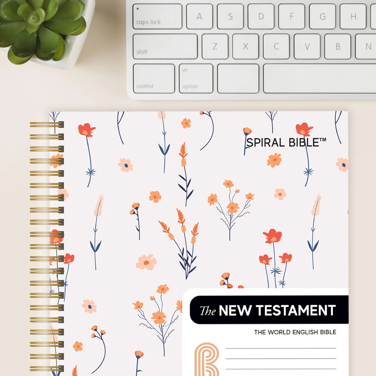 Spiral Bible™ - WEB - New Testament - Floral - Image 5
