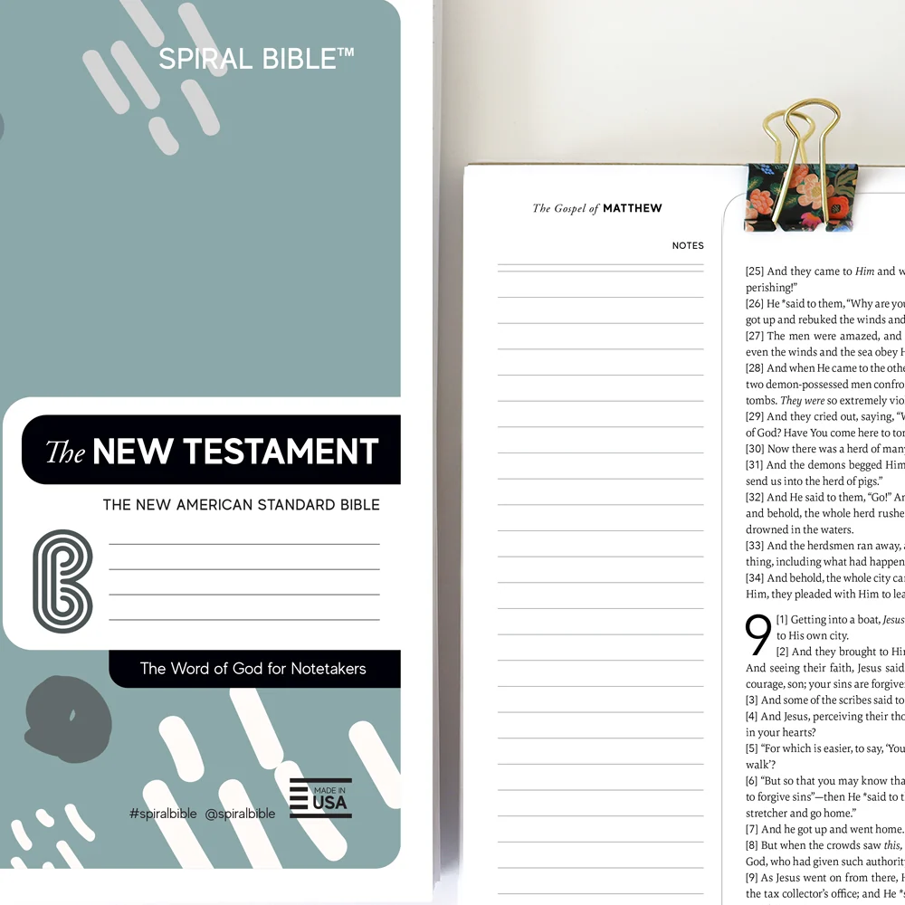 Spiral Bible™ - NASB - New Testament - Flake - Image 3