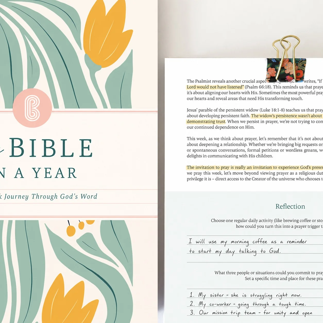 Bible In A Year Essentials (Hardcover) - Image 4